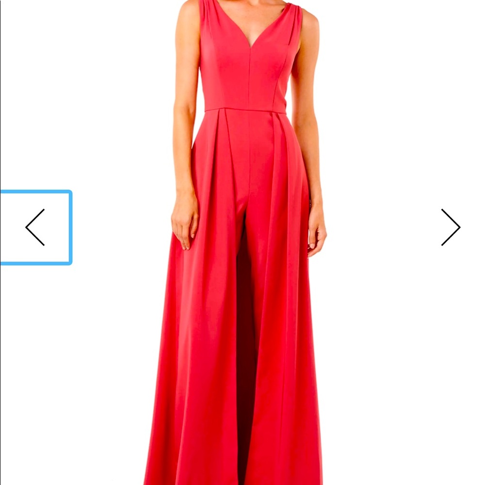 Stunning NWOT Kay Unger jumpsuit reg 289 sz 14 🔥